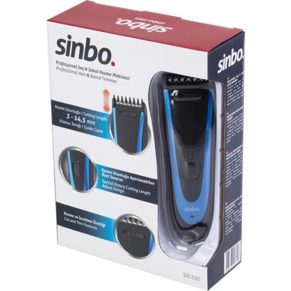 SİNBO SHC-4391 SAÇ SAKAL DÜZELTME MAKİNASI - 2