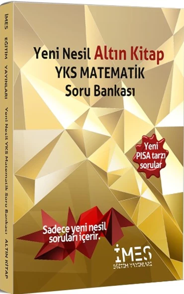 İmes Yks Matematik Yeni Nesil Altın Kitap