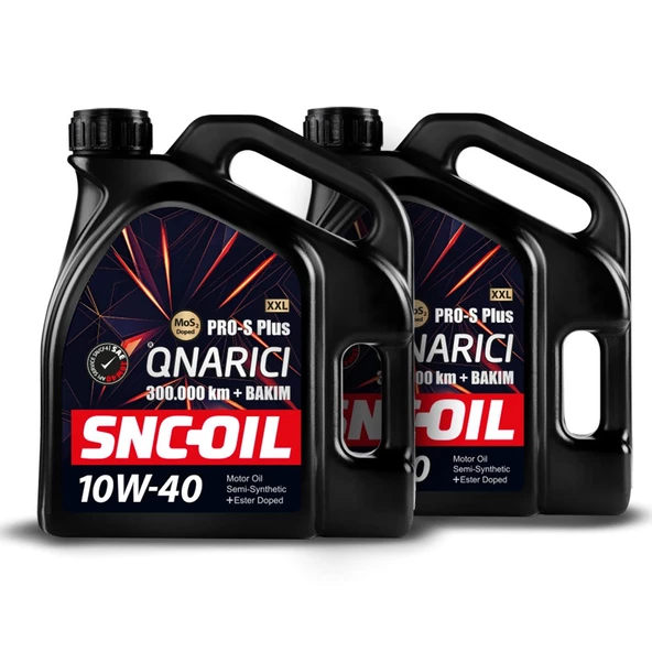 Icon Group - SNC- OIL 300.000 Km + Bakım Pro-S Plus XXL Onarıcı 10W-40 Motor Yağı(4+4)