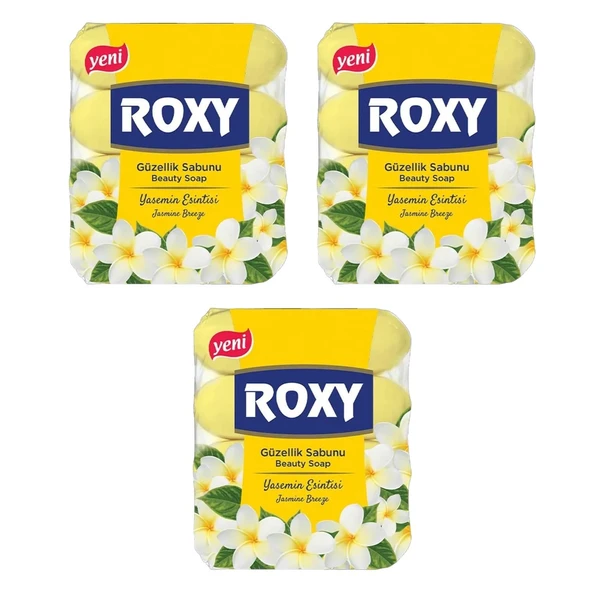 Dalan Roxy Güzellik Sabunu Yasemin 4x70 gr x 3 Adet