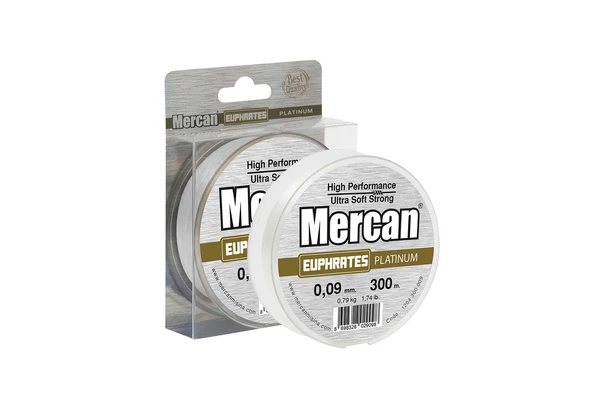 Mercan Euprates Platinum 300 m Makara Misina- Beyaz