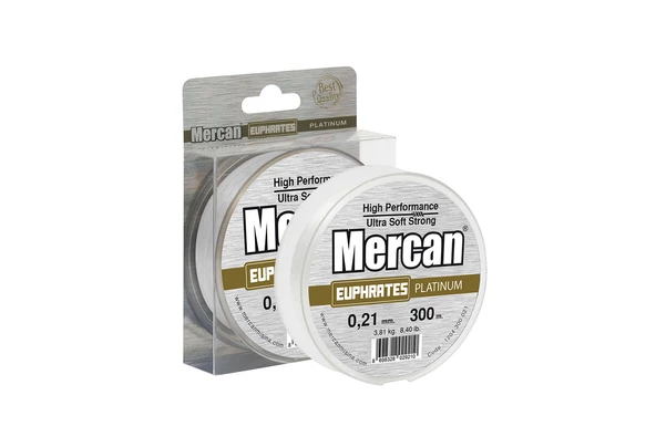 Mercan Euprates Platinum 300 m Makara Misina- Beyaz - 7