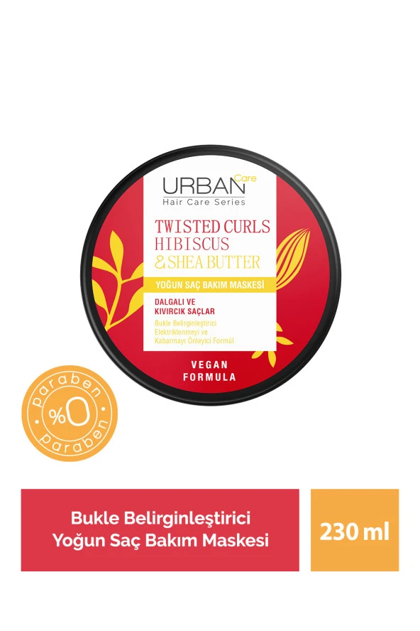 Urban Care Hibiscus & Shea Butter Kıvırcık Ve Dalg