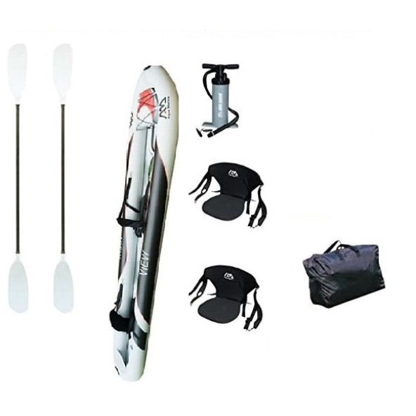 Aqua Marina Unisex Kayak View Çift Kişilik Çok Renkli Standart SU BOT - 4