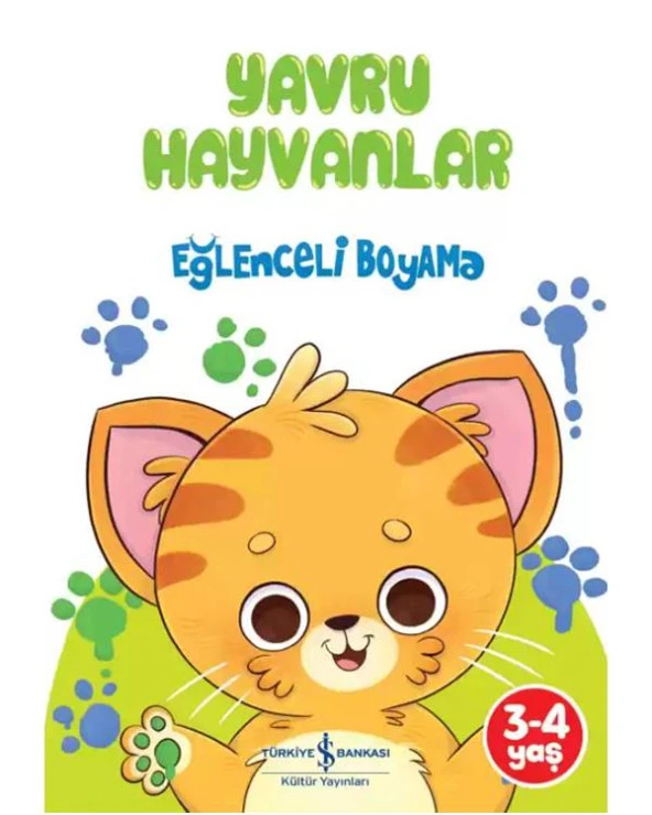 Mutlu ve Yavru Hayvanlar ile Oyuncaklar ve Hayvan Dostlarımız Boyama Seti - 3
