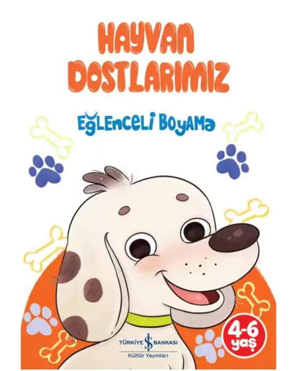 Mutlu ve Yavru Hayvanlar ile Oyuncaklar ve Hayvan Dostlarımız Boyama Seti - 5