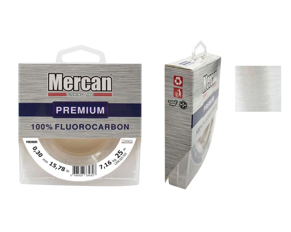 Mercan Fluorocarbon Premium 25 m Makara Misina - 11