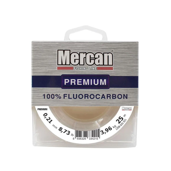 Mercan Fluorocarbon Premium 25 m Makara Misina - 4