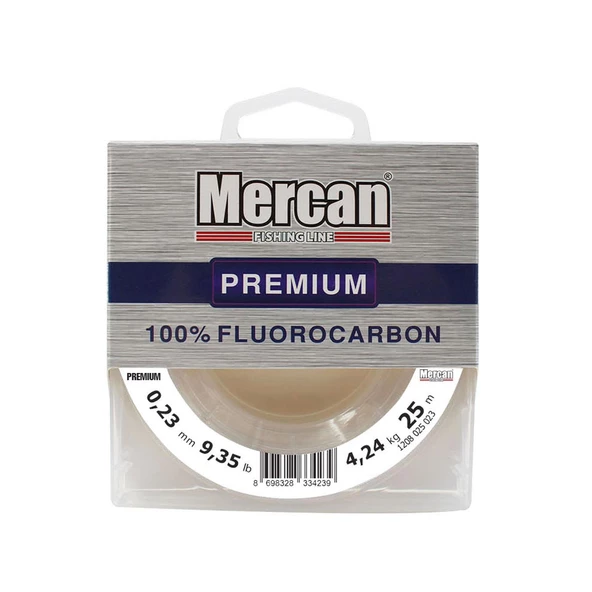 Mercan Fluorocarbon Premium 25 m Makara Misina - 6