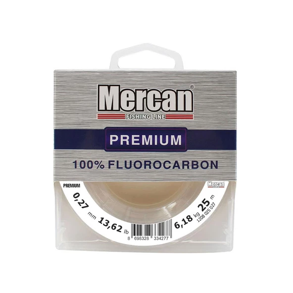 Mercan Fluorocarbon Premium 25 m Makara Misina - 10