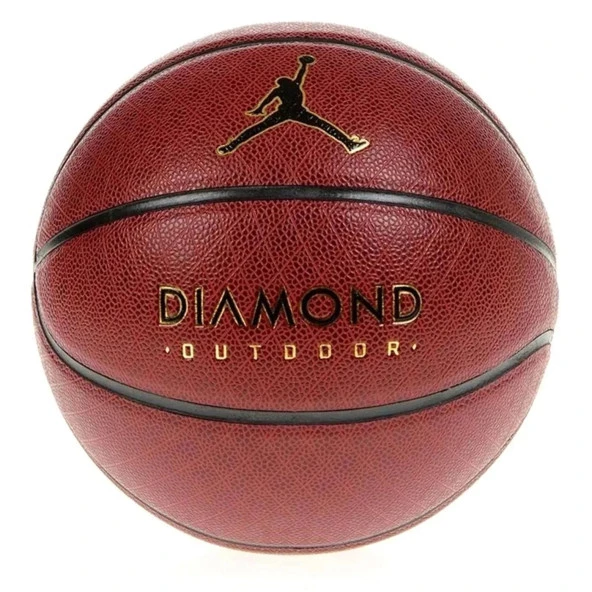 Nike Jordan Diamond Outdoor 8P NBA Unisex Turuncu Basketbol Topu