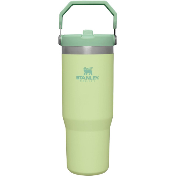 Stanley The Iceflow Flip Straw Açık Yeşil Pipetli 0.89 lt Termos Bardak - 2
