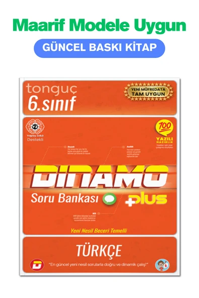 6. Sınıf Türkçe Dinamo + PLUS Soru Bankası- Tonguç Yayınları