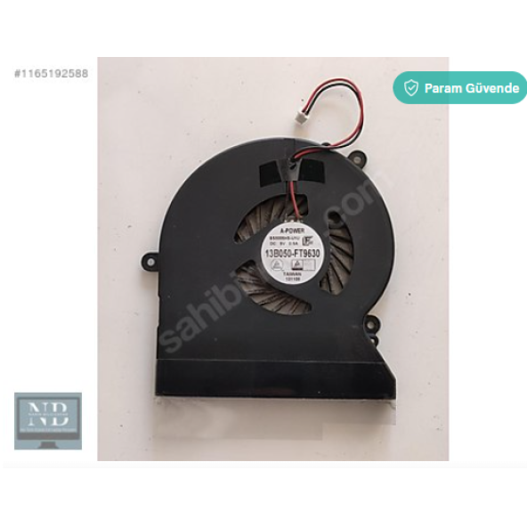 Casper Mt50 Mt55 Ckv Cku Cky Chy Chu FAN 13B050-FT9630 RESME VE ÜRÜN KODUNA BAKARAK ALINIZ... - 2