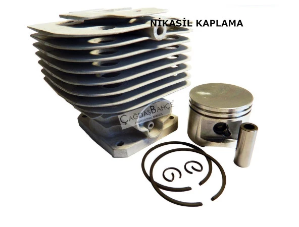 STİHL FR480 / FS480 TIRPAN NİKASİL SİLİNDİR PİSTON SETİ 44 mm - Resim 3