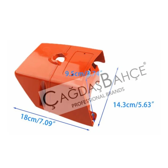 STİHL MS660 / MS066 MOTORLU TESTERE ÜST KAPORTA - Resim 4