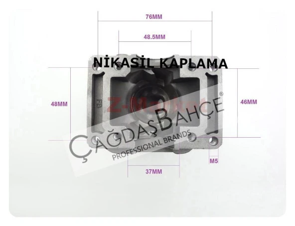 STİHL MS170 MOTORLU TESTERE NİKASİL SİLİNDİR PİSTON SETİ 37 mm - Resim 4