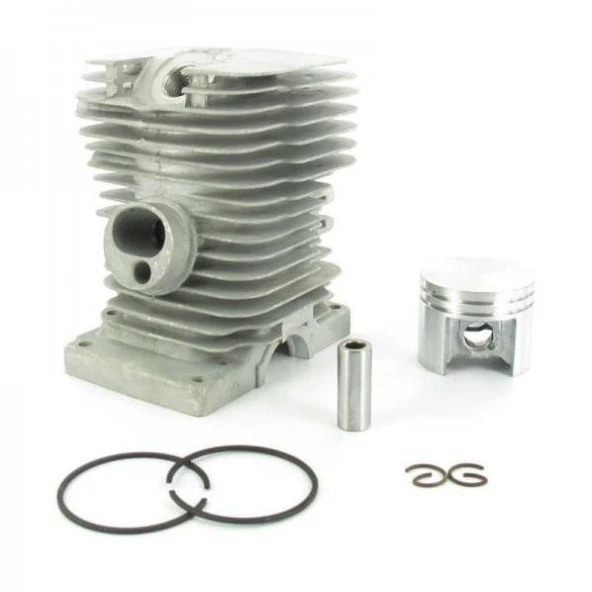 STİHL MS180 MOTORLU TESTERE NİKASİL SİLİNDİR PİSTON SETİ 38 mm - Resim 3