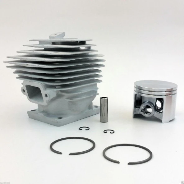 STİHL MS461 MOTORLU TESTERE NİKASİL SİLİNDİR PİSTON SETİ 52 mm - Resim 3