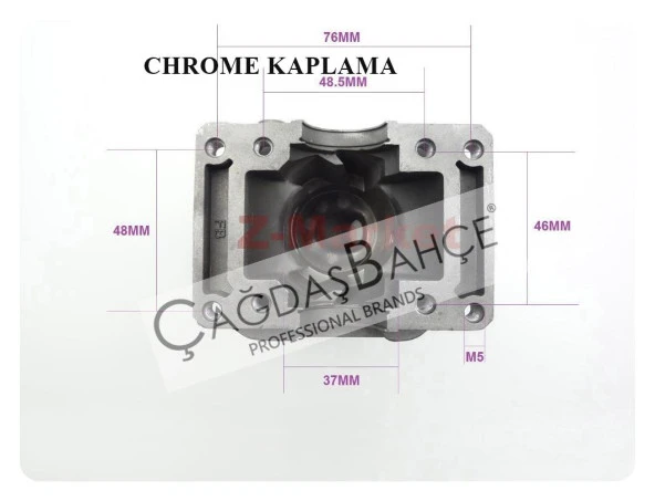 STİHL MS170 MOTORLU TESTERE CHROME SİLİNDİR PİSTON SETİ 37 mm - Resim 4