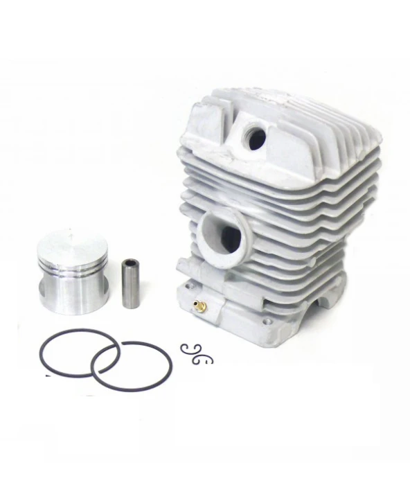 STİHL MS290 MOTORLU TESTERE CHROME SİLİNDİR PİSTON SETİ 46 mm - Resim 2