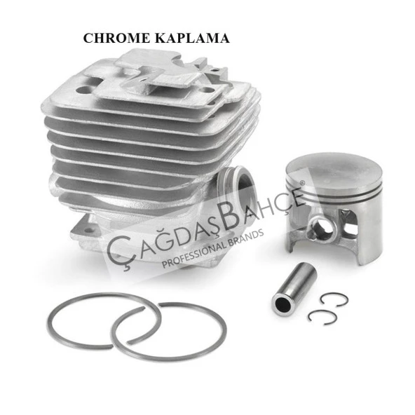 STİHL MS341 / MS361  TESTERE CHROME SİLİNDİR PİSTON SETİ 47 mm