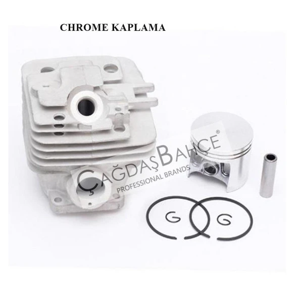 STİHL MS341 / MS361  TESTERE CHROME SİLİNDİR PİSTON SETİ 47 mm - 4