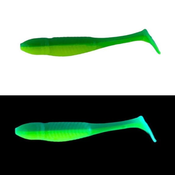 Mef Muçi 9cm 5 Adet Silikon Yem  UV Perch