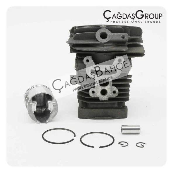 STİHL MS181 TESTERE NİKASİL SİLİNDİR PİSTON SETİ 38 mm - Resim 4