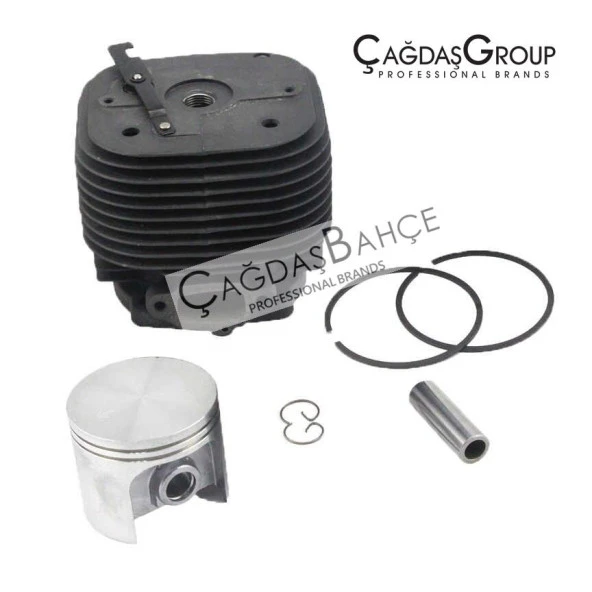 STİHL 070 TESTERE NİKASİL SİLİNDİR PİSTON SETİ 58 mm - Resim 2