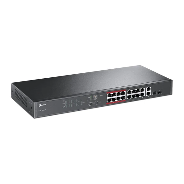 Tp-Link TL-SL1218MP 16Port 10/100 PoE Switch - 2