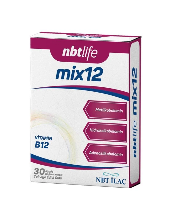 NBT Life Mix12 30 Kapsül