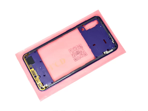 Tkgz Samsung Galaxy A30S A307 kasa Arka Pil Batarya Kapağı MAVİ - 2