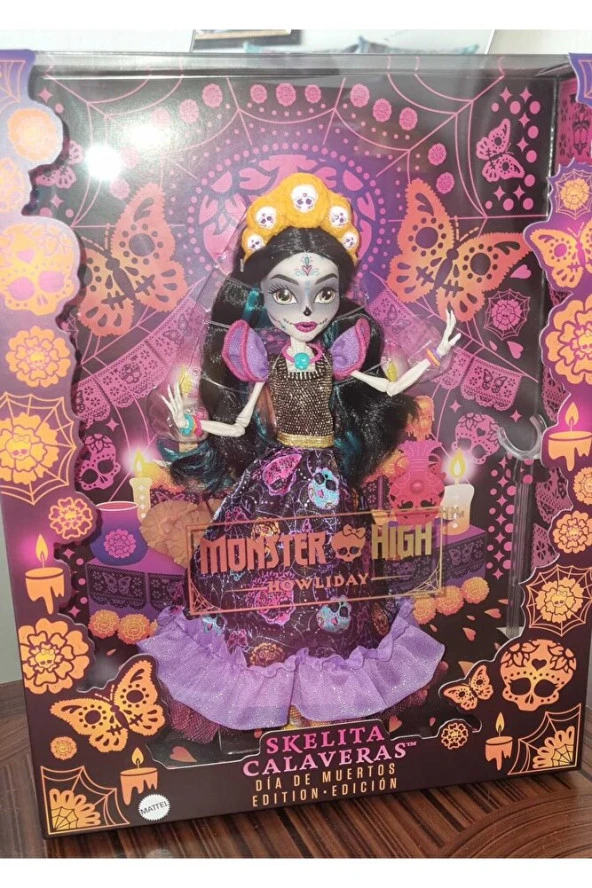 Monster High Howliday Día De Muertos Skelita Calaveras Bebeği
