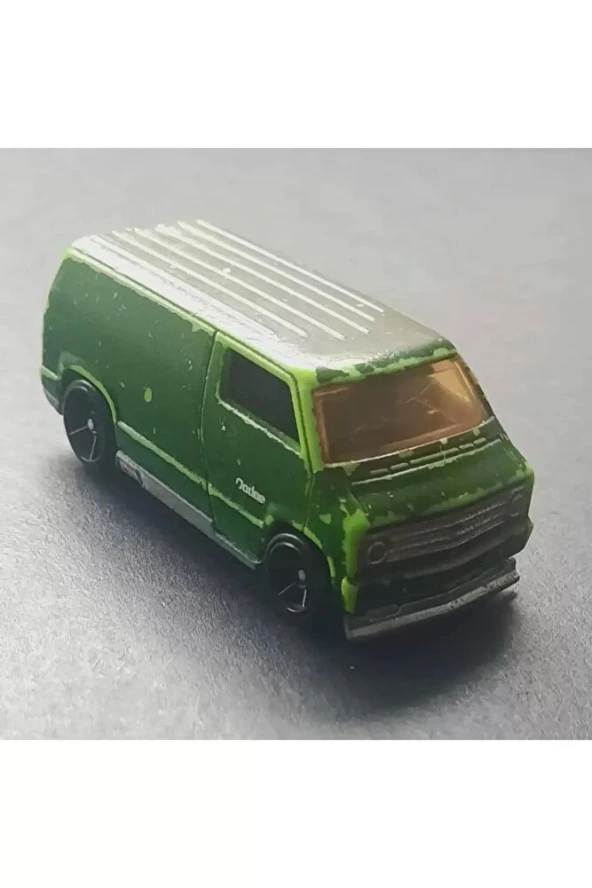 dodge van custom 2007 1/64 Ölçekdir Koleksiyonluk hot wheels