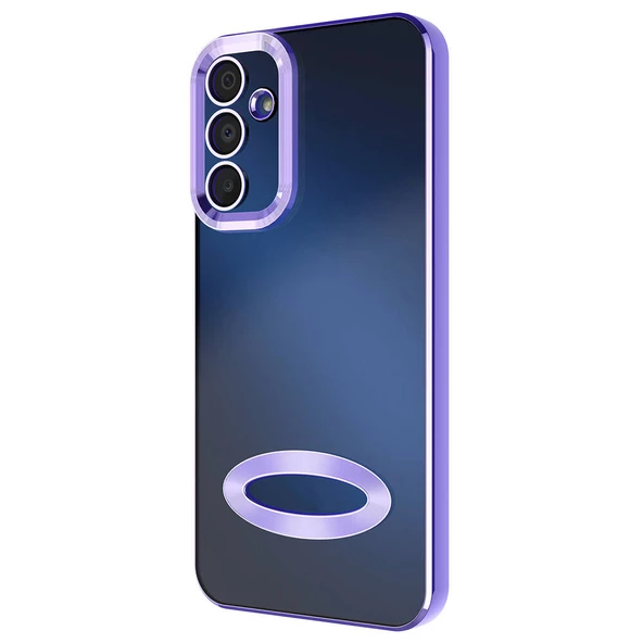 Gpack Samsung Galaxy A15 Kılıf Logo Gösteren Kamera Korumalı Silikon - Resim 7