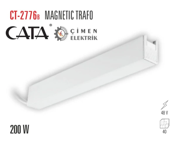 CATA CT 2776 200W Magnetıc Trafo Beyaz Kasa