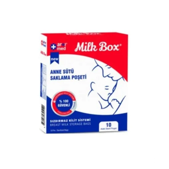 Artımed 10'lu Süt Saklama Poşeti ürün görseli