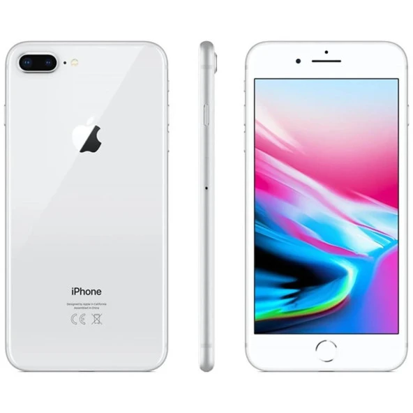 Yenilenmiş iPhone 8 Plus 64 GB Beyaz Cep Telefonu (1 Yıl Garantili) C Kalite