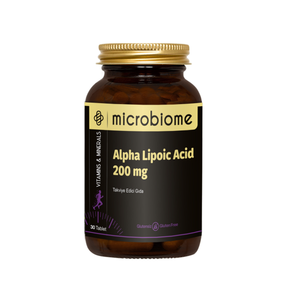 Microbiome Alpha Lipoic Acid 200 Mg 30 Tablet Alfa Lipoik Asit