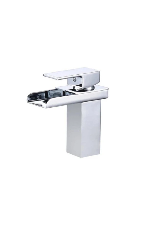 Krom Lavabo Bataryası Yeni Havza Model Yüksek Kalite Lüks Lavabo Musluğu Çift Girişli Armatür - 3