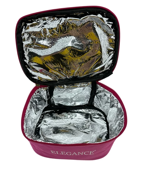 Elegance Termoslu Beslenme Çantası Pembe - 4