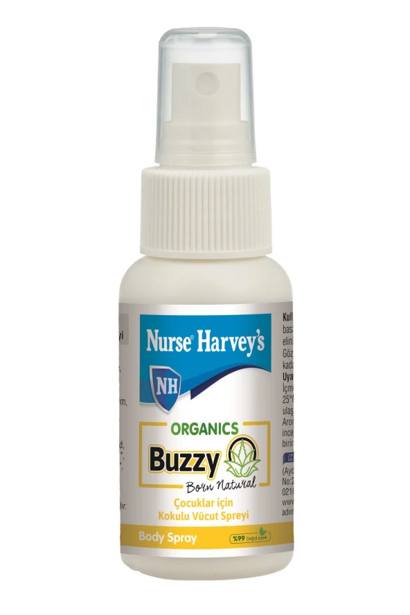 Nurse Harvey's Organics Buzzy Body Spray 50 ml