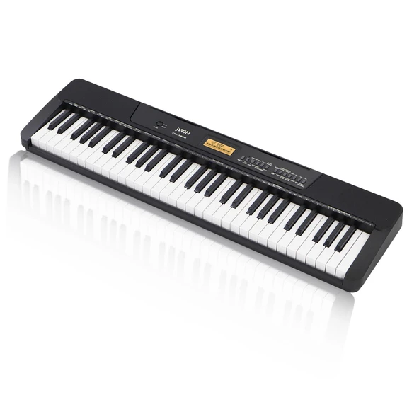 Jwin JTK-3600 61 Tuş Hassasiyetli 5 Oktav Org - Siyah - 3