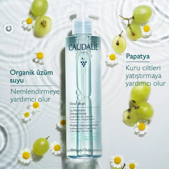 Caudalie Vinoclean Makyaj Temizleme Suyu 200 ml - Resim 2