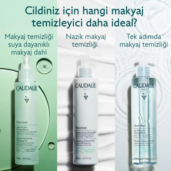 Caudalie Vinoclean Makyaj Temizleme Suyu 200 ml - Resim 3