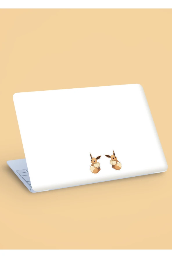 Eeve Pokemon Sticker Set *Mat kağıt* 2 Adet - Resim 4
