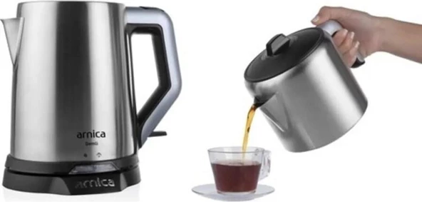 Arnica IH31050 Yeni Demli İnox Çay Makinesi - 4