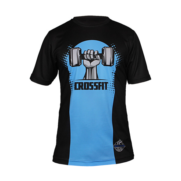 Dosmai Crossfit Dijital Baskılı T-shirt Lacivert CRT027