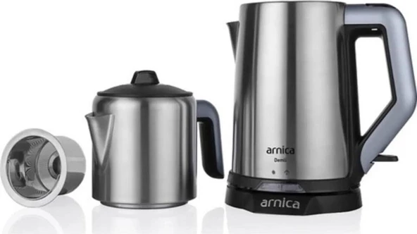 Arnica IH31050 Yeni Demli İnox Çay Makinesi - 3